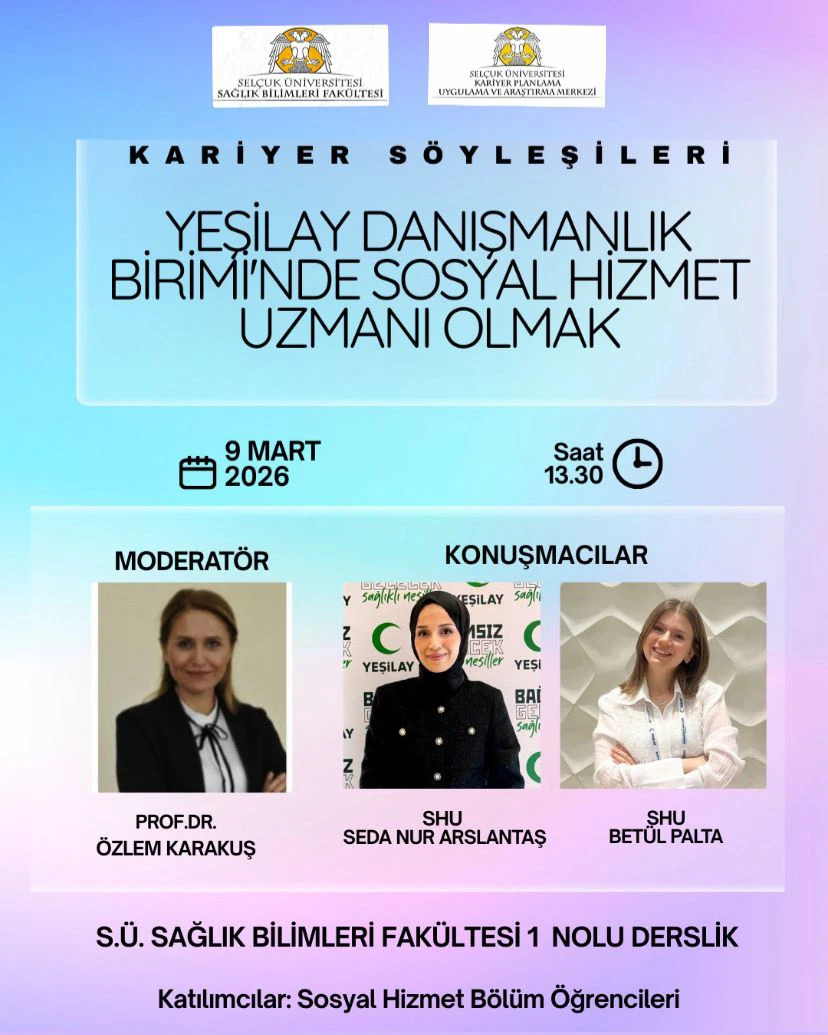 Yeşilay Danışmanlık Birimi'nde Sosyal Hizmet Uzmanı Olmak